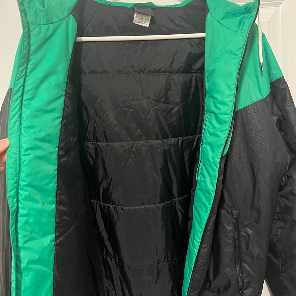 Nike Emerald and Black Hooded Jacket - Picture 4 of 8